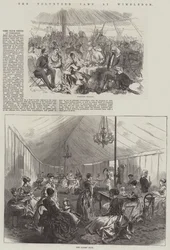 Das Freiwilligenlager in Wimbledon